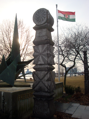 Az 1956-os szabadságharc emlékműve