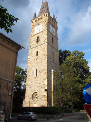 A nagybányai Szent István-torony 