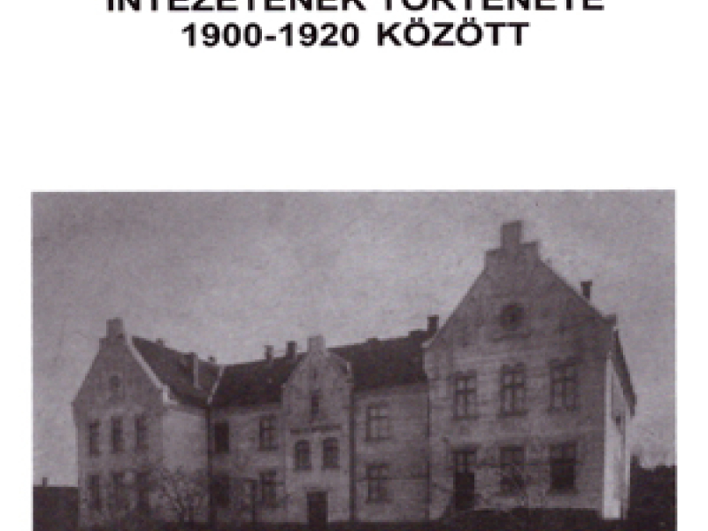 Katona Lajos: A vakok kolozsvári intézetének története 1900–1920 között