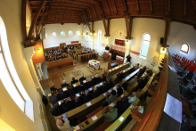 Ünnepi istentisztelet az Írisz-telepi református templomban