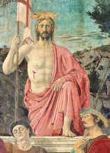 Pierro della Francesca: Feltámadás (részlet)