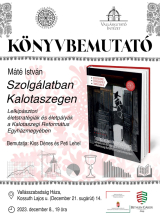 Máté István könyvét mutatják be Kolozsváron